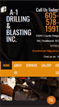 Mobile Screenshot of a-1drillingandblasting.net
